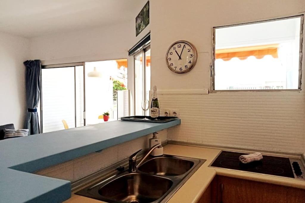 Apartment With Large Terrace, 10 Meters From Playa De Las Burras San Bartolomé 외부 사진