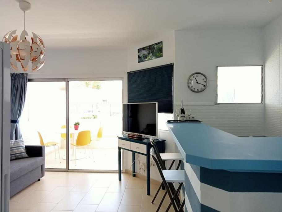 Apartment With Large Terrace, 10 Meters From Playa De Las Burras San Bartolomé 외부 사진